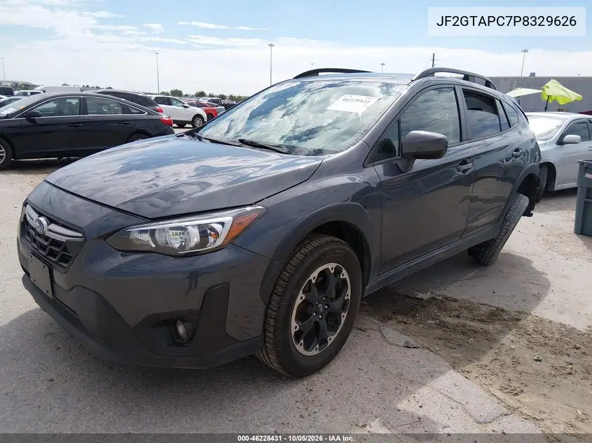 2023 SUBARU XV VIN JF2GTAPC7P8329626 — фото 2