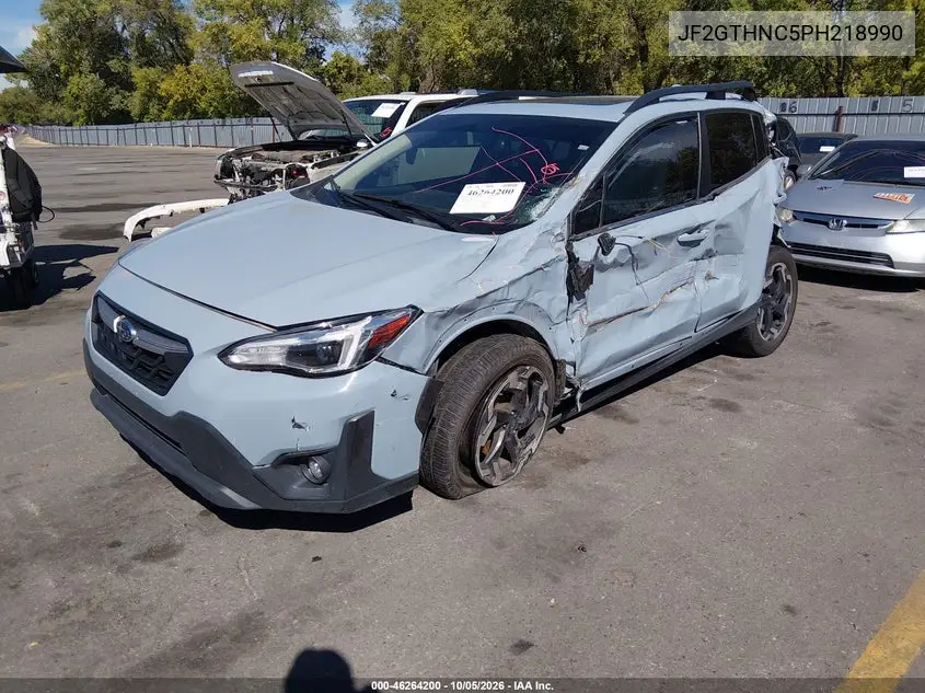 2023 SUBARU XV VIN JF2GTHNC5PH218990 — фото 2