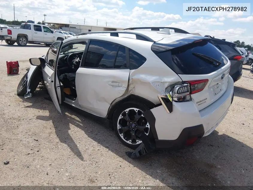 2023 SUBARU XV VIN JF2GTAECXPH278982 — фото 3