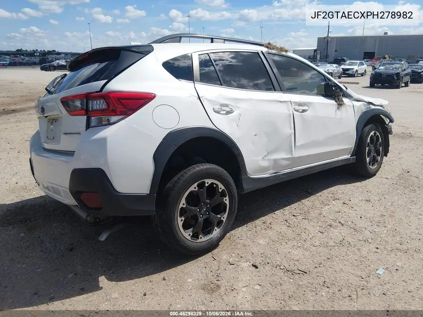 2023 SUBARU XV VIN JF2GTAECXPH278982 — фото 4