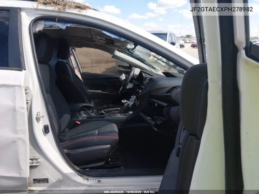 2023 SUBARU XV VIN JF2GTAECXPH278982 — фото 5