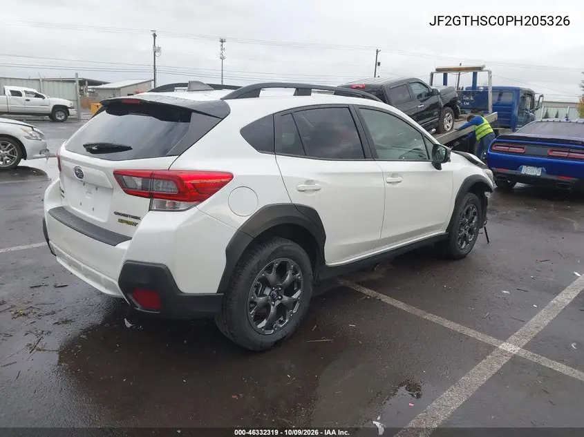 2023 SUBARU XV VIN JF2GTHSC0PH205326 — фото 4