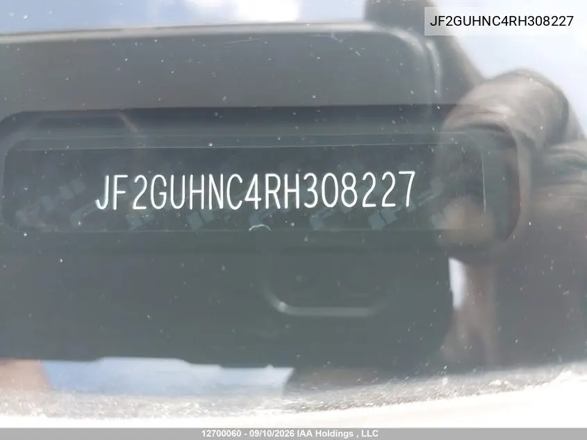 2024 SUBARU XV VIN JF2GUHNC4RH308227 — фото 19