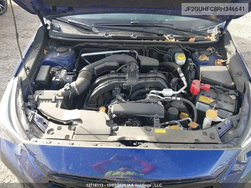 2024 SUBARU XV VIN JF2GUHFC8RH346641 — фото 10