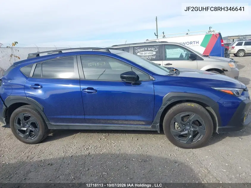 2024 SUBARU XV VIN JF2GUHFC8RH346641 — фото 14