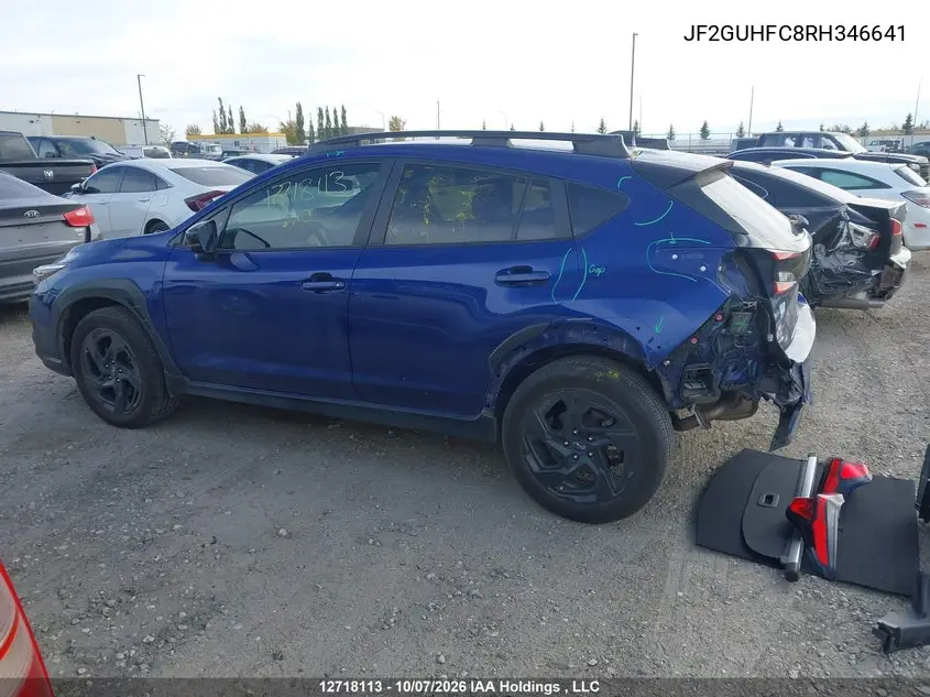 2024 SUBARU XV VIN JF2GUHFC8RH346641 — фото 15