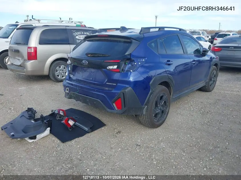 2024 SUBARU XV VIN JF2GUHFC8RH346641 — фото 4