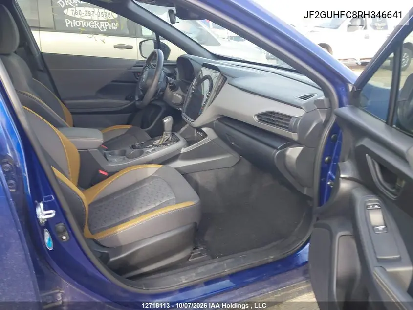 2024 SUBARU XV VIN JF2GUHFC8RH346641 — фото 5