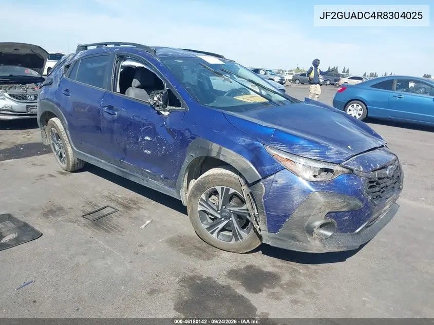 SUBARU XV 2024, VIN JF2GUADC4R8304025