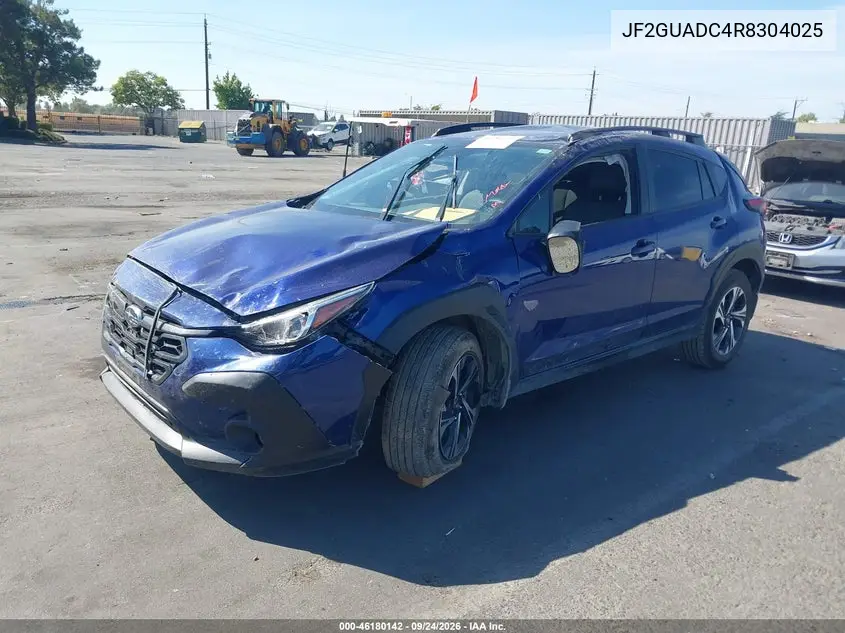 2024 SUBARU XV VIN JF2GUADC4R8304025 — фото 2