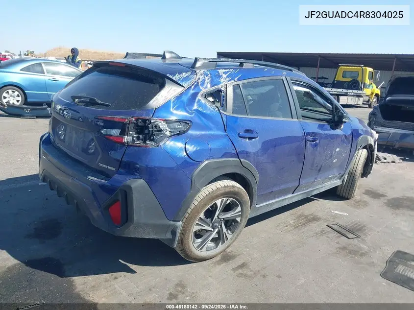 2024 SUBARU XV VIN JF2GUADC4R8304025 — фото 4