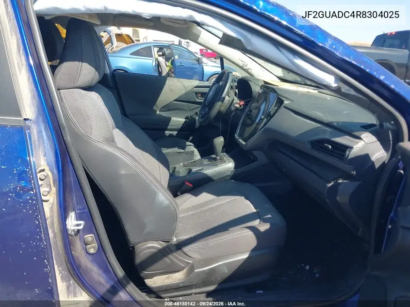 2024 SUBARU XV VIN JF2GUADC4R8304025 — фото 5