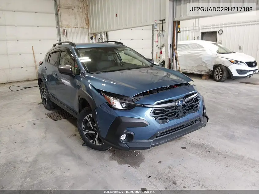 SUBARU XV 2024, VIN JF2GUADC2RH217188