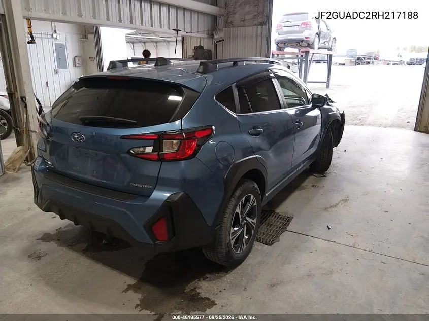 2024 SUBARU XV VIN JF2GUADC2RH217188 — фото 4