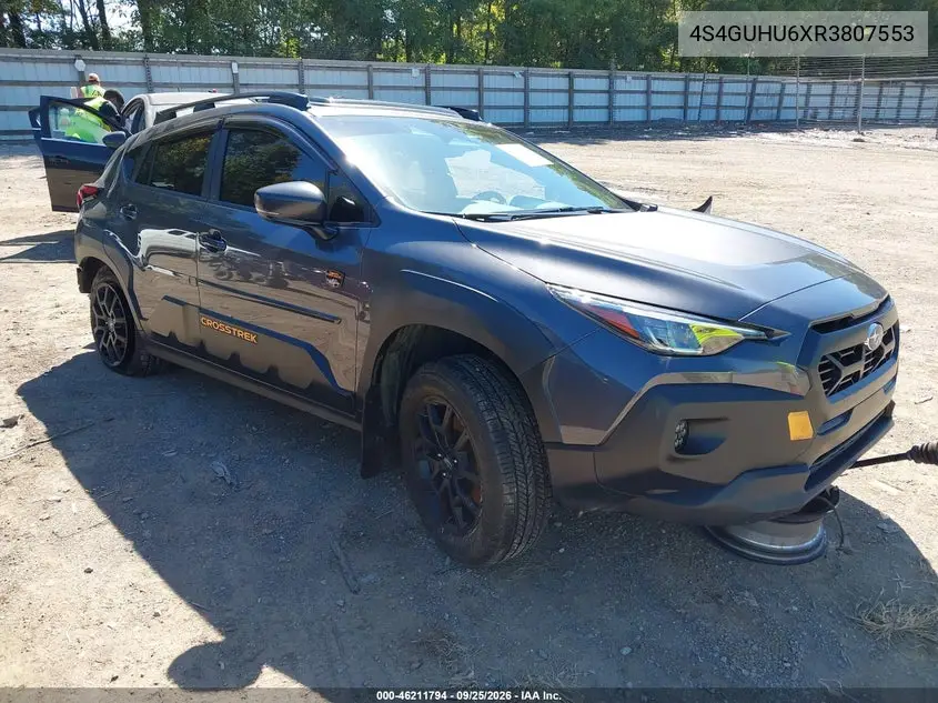SUBARU XV 2024, VIN 4S4GUHU6XR3807553