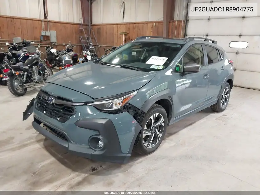 2024 SUBARU XV VIN JF2GUADC1R8904775 — фото 2