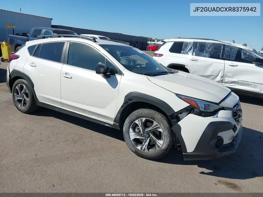 SUBARU XV 2024, VIN JF2GUADCXR8375942