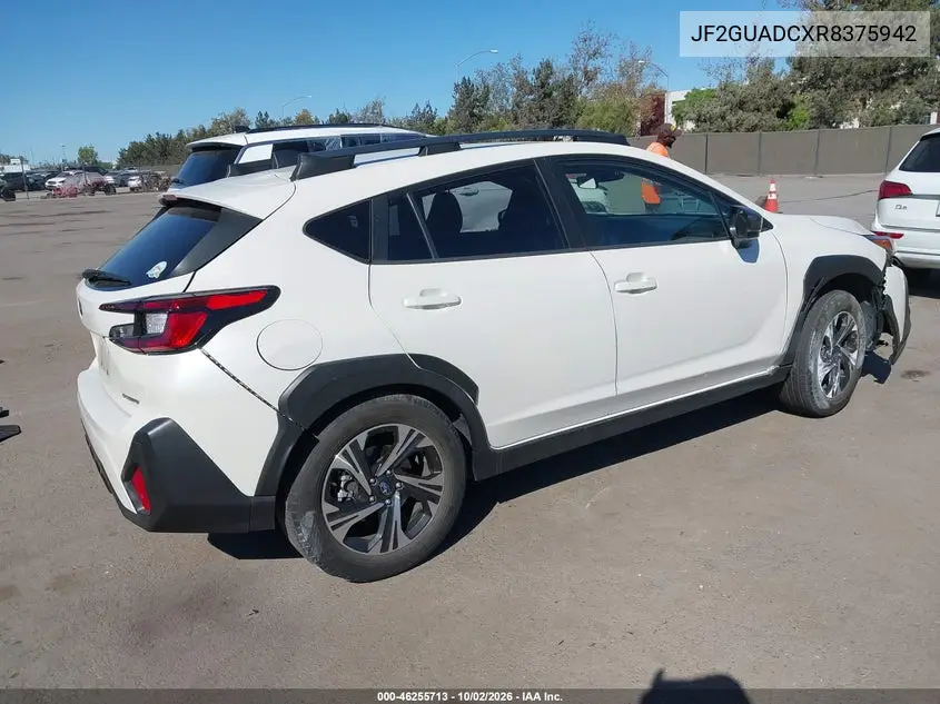 2024 SUBARU XV VIN JF2GUADCXR8375942 — фото 4