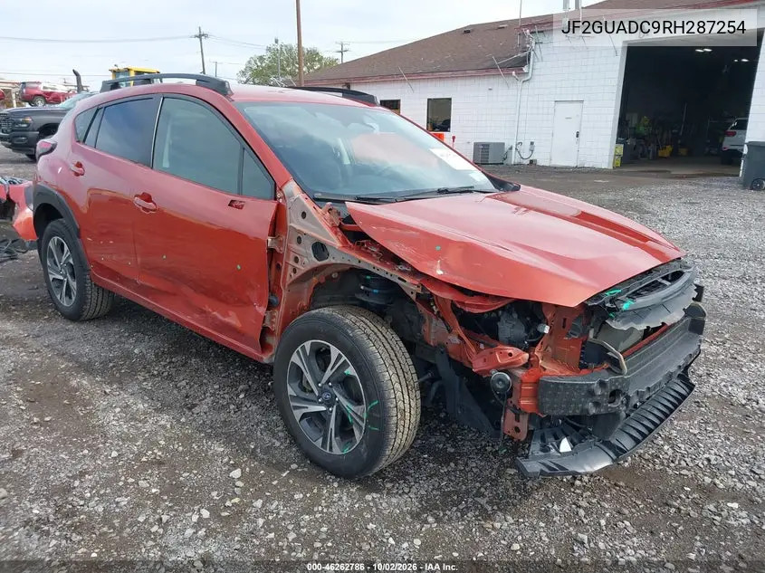 SUBARU XV 2024, VIN JF2GUADC9RH287254