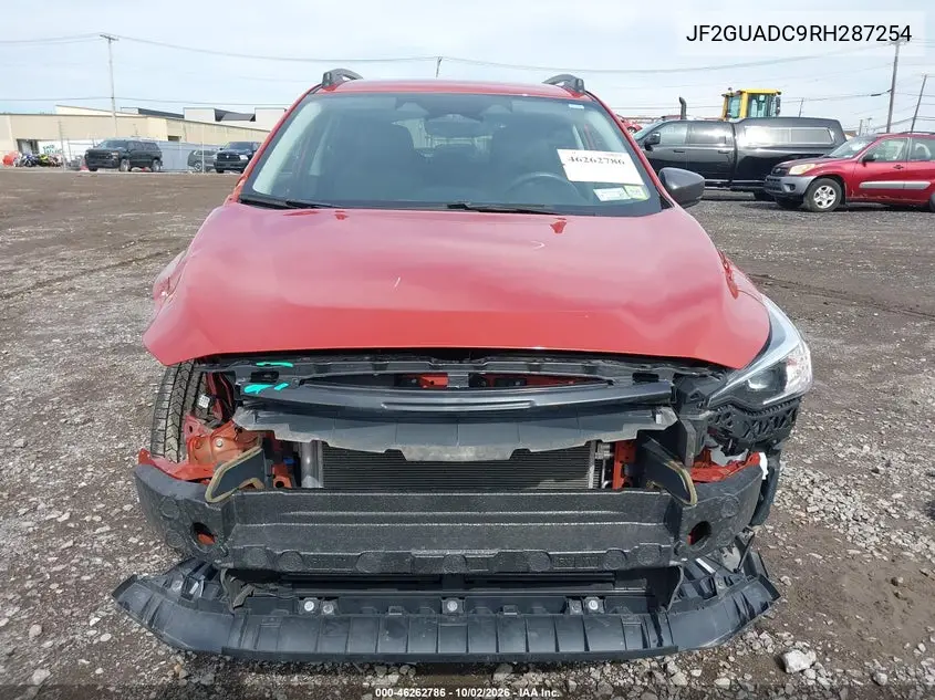 2024 SUBARU XV VIN JF2GUADC9RH287254 — фото 13