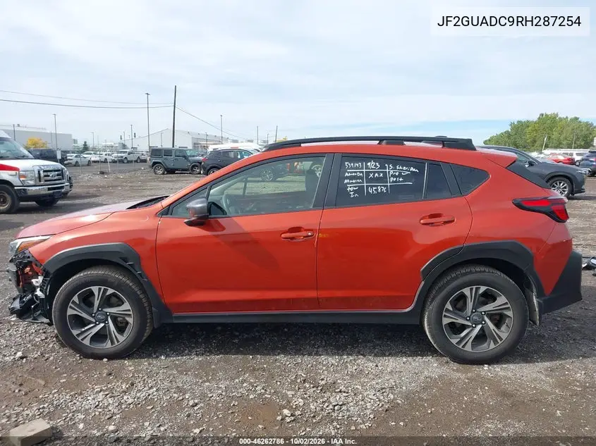 2024 SUBARU XV VIN JF2GUADC9RH287254 — фото 15