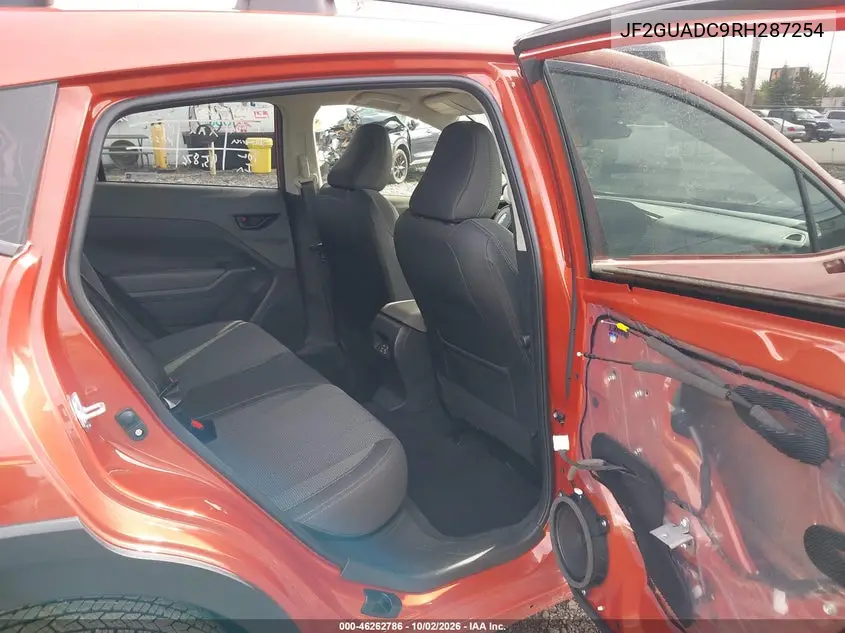2024 SUBARU XV VIN JF2GUADC9RH287254 — фото 8