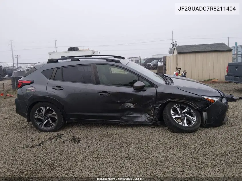 2024 SUBARU XV VIN JF2GUADC7R8211404 — фото 13