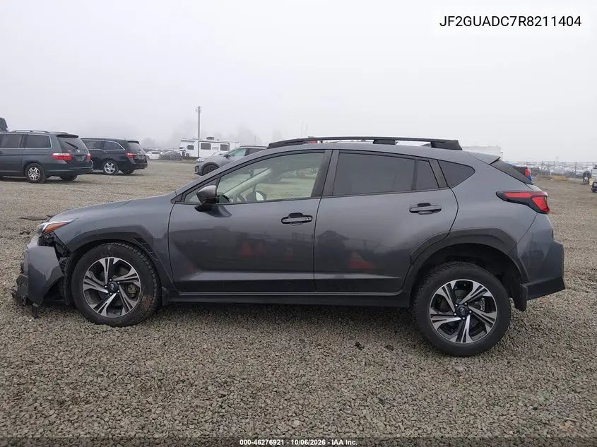 2024 SUBARU XV VIN JF2GUADC7R8211404 — фото 14