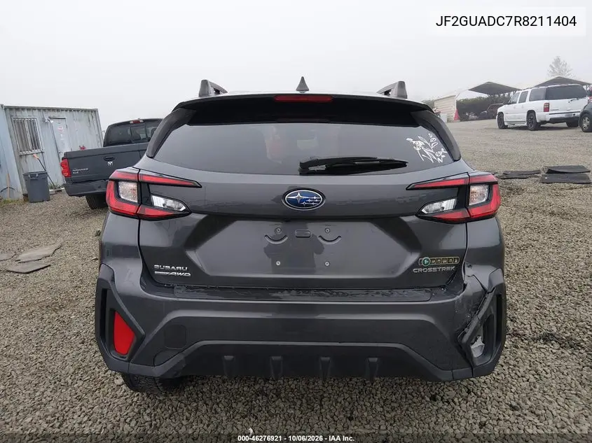 2024 SUBARU XV VIN JF2GUADC7R8211404 — фото 16