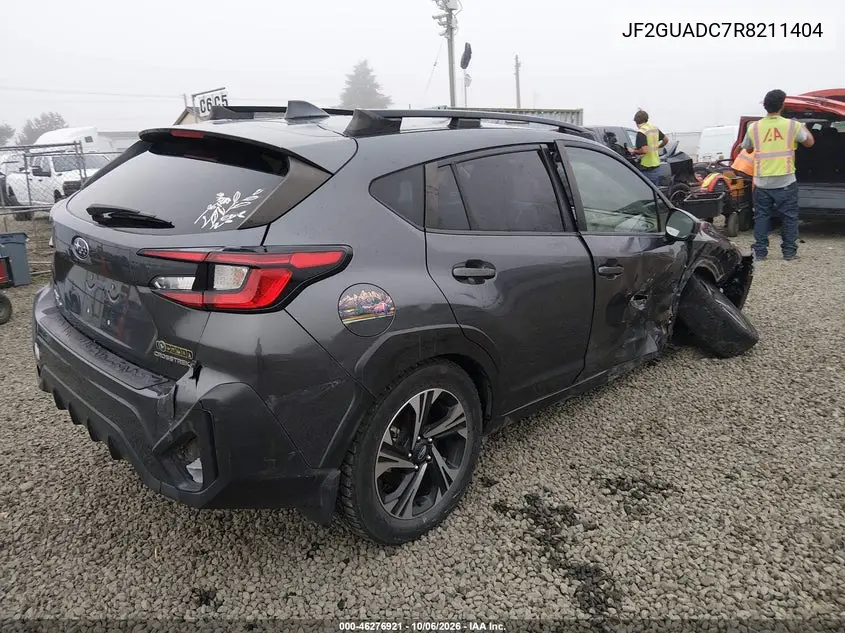 2024 SUBARU XV VIN JF2GUADC7R8211404 — фото 4