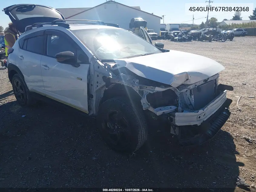 SUBARU XV 2024, VIN 4S4GUHF67R3842368