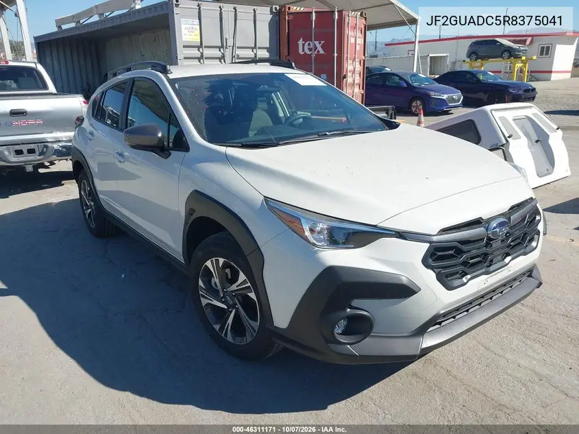 SUBARU XV 2024, VIN JF2GUADC5R8375041