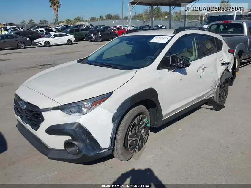 2024 SUBARU XV VIN JF2GUADC5R8375041 — фото 2