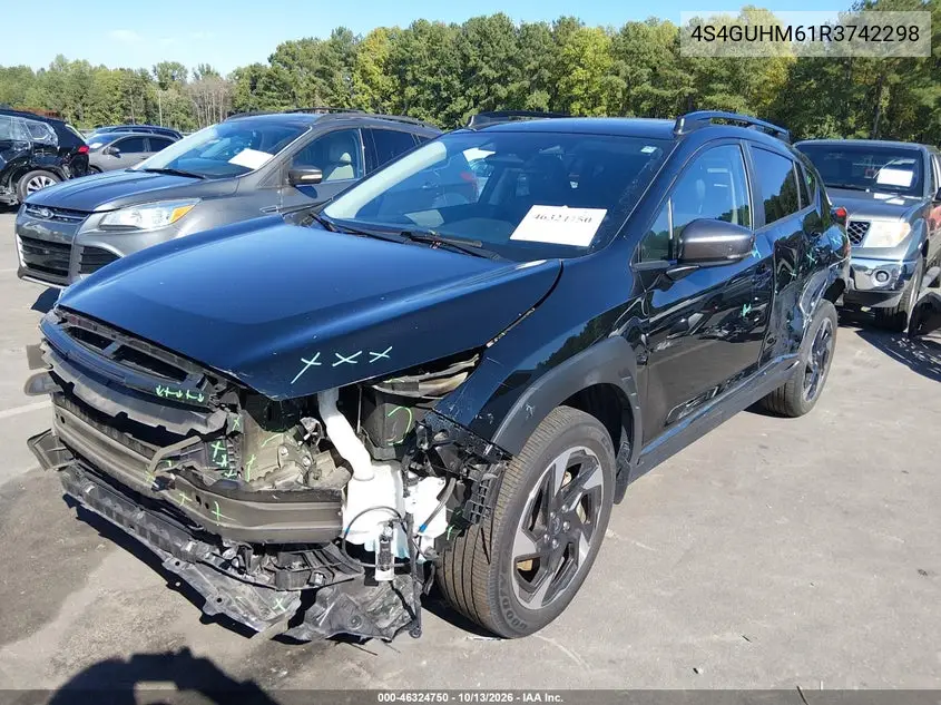 2024 SUBARU XV VIN 4S4GUHM61R3742298 — фото 2