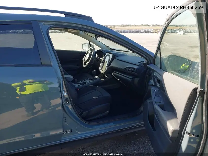 2024 SUBARU XV VIN JF2GUADC4RH360269 — фото 5