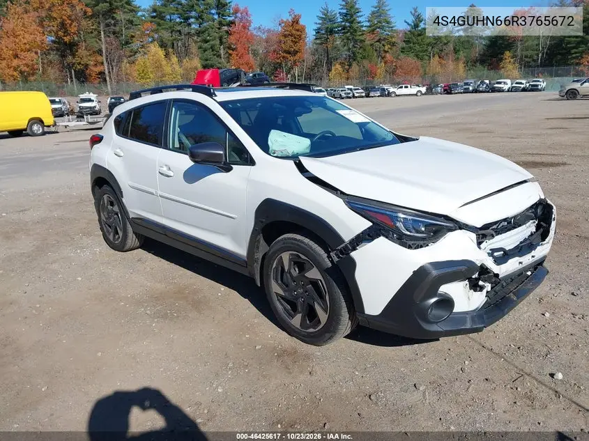 SUBARU XV 2024, VIN 4S4GUHN66R3765672