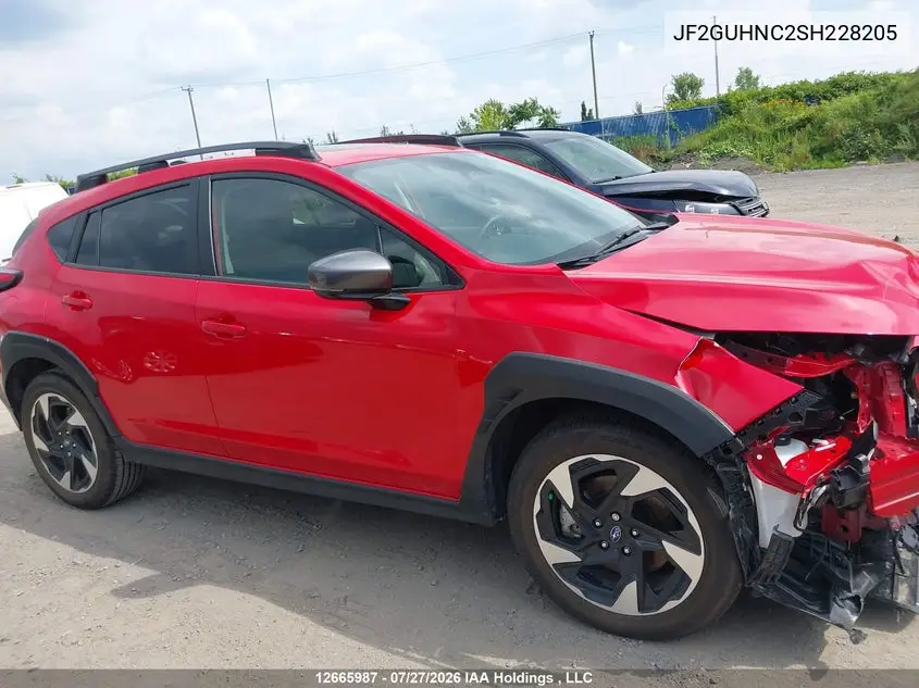 2025 SUBARU XV VIN JF2GUHNC2SH228205 — фото 14