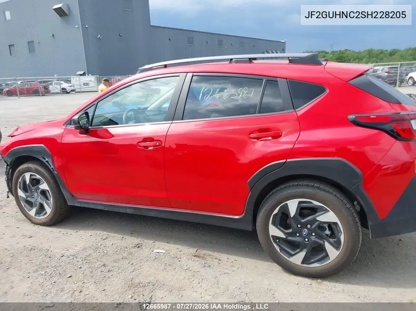 2025 SUBARU XV VIN JF2GUHNC2SH228205 — фото 15