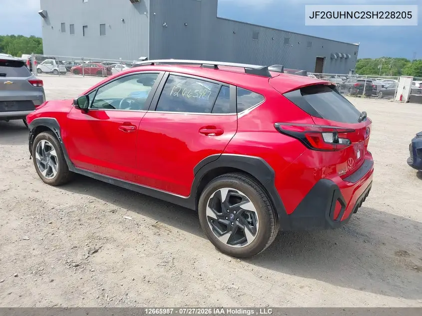 2025 SUBARU XV VIN JF2GUHNC2SH228205 — фото 3