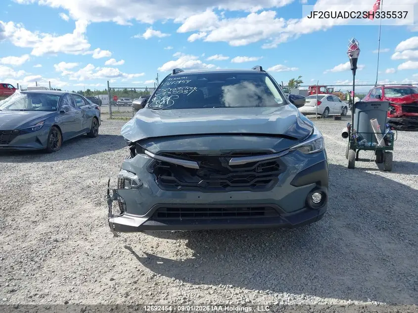 2025 SUBARU XV VIN JF2GUADC2SH335537 — фото 13
