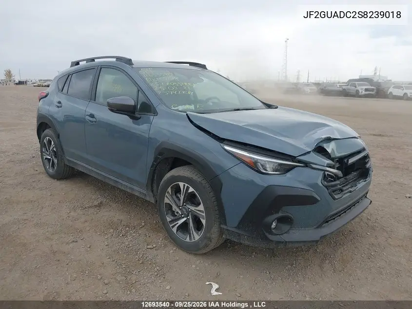 SUBARU XV 2025, VIN JF2GUADC2S8239018