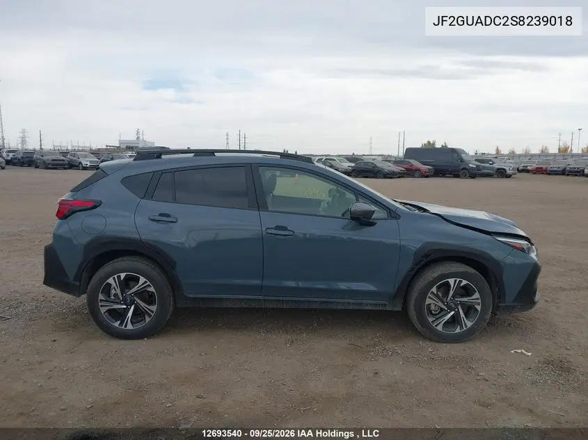 2025 SUBARU XV VIN JF2GUADC2S8239018 — фото 13