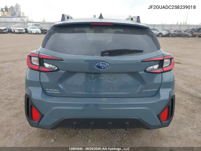 2025 SUBARU XV VIN JF2GUADC2S8239018 — фото 16