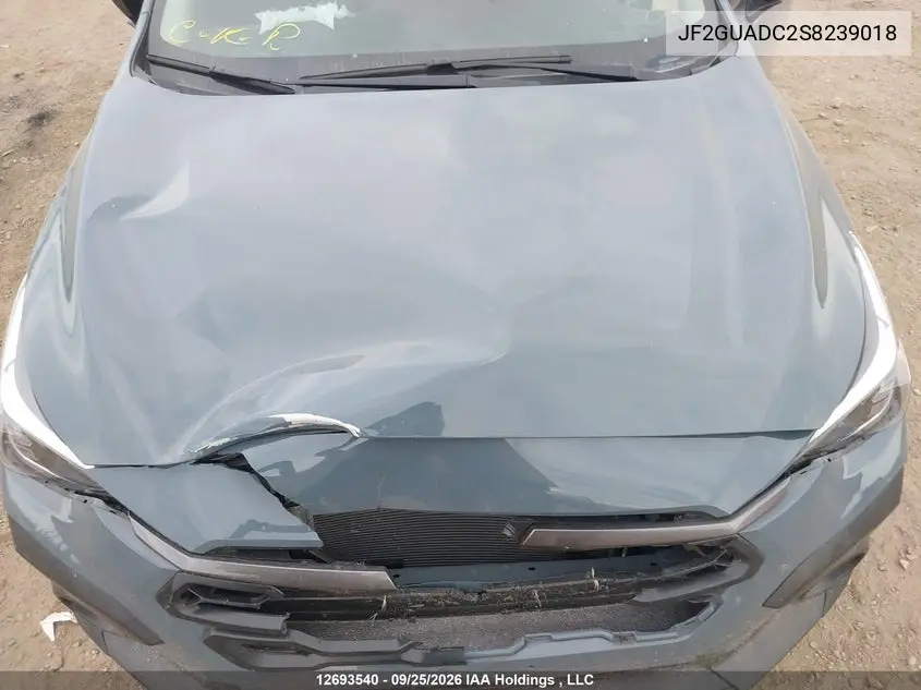 2025 SUBARU XV VIN JF2GUADC2S8239018 — фото 20