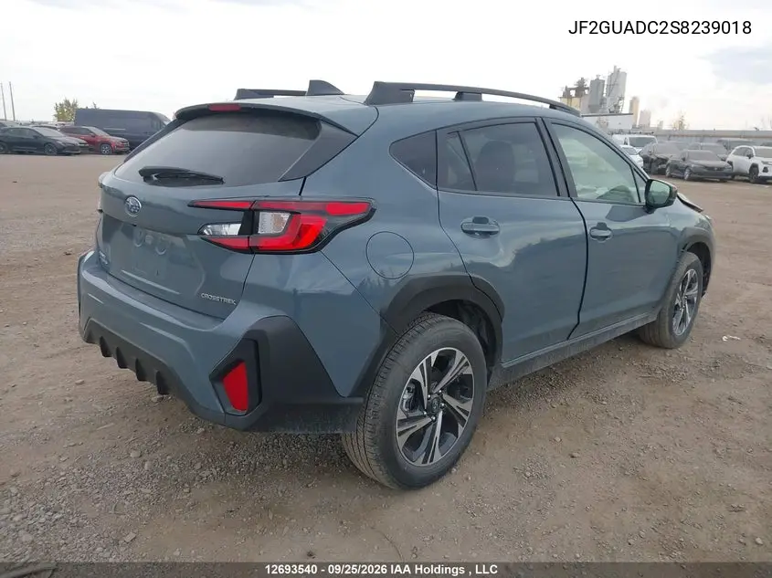 2025 SUBARU XV VIN JF2GUADC2S8239018 — фото 4