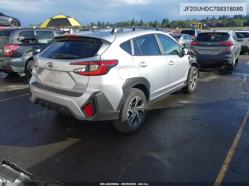 2025 SUBARU XV VIN JF2GUHDC7S8318080 — фото 4