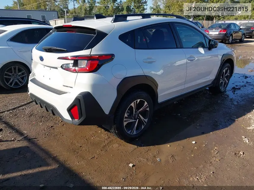 2025 SUBARU XV VIN JF2GUHDC3SH221815 — фото 4