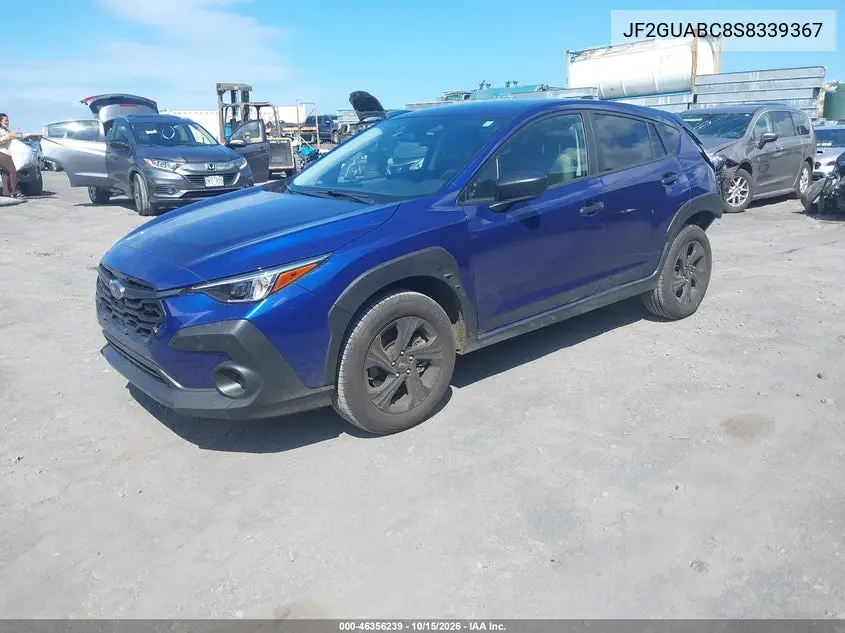 2025 SUBARU XV VIN JF2GUABC8S8339367 — фото 2