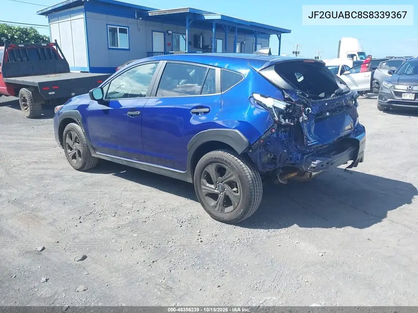 2025 SUBARU XV VIN JF2GUABC8S8339367 — фото 3
