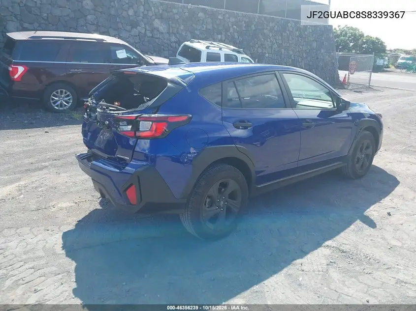 2025 SUBARU XV VIN JF2GUABC8S8339367 — фото 4
